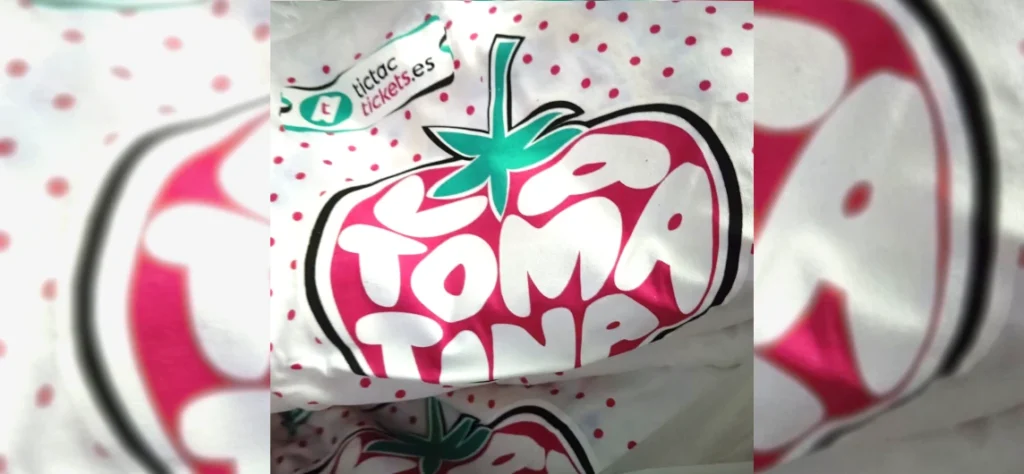 t-shirt de La Tomatina